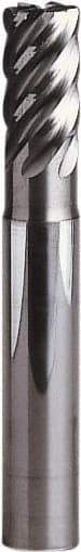 Seco - 16mm, 8 Flute, Single End, Solid Carbide, 0.5mm Corner Radius End Mill - 90mm OAL, 41° Helix, Right Hand Flute, 24mm LOC, Right Hand Cut, 35mm Extended Reach - Apex Tool & Supply
