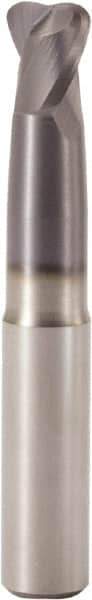 Seco - 6mm, 2 Flute, Single End, Solid Carbide, 1.5mm Corner Radius End Mill - 60mm OAL, 30° Helix, Right Hand Flute, 8mm LOC, Right Hand Cut, 30mm Extended Reach - Apex Tool & Supply