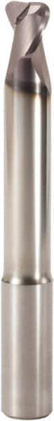 Seco - 16mm, 2 Flute, Single End, Solid Carbide, 3.1mm Corner Radius End Mill - 100mm OAL, 30° Helix, Right Hand Flute, 18mm LOC, Right Hand Cut, 45mm Extended Reach - Apex Tool & Supply