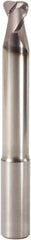Seco - 16mm, 2 Flute, Single End, Solid Carbide, 2.5mm Corner Radius End Mill - 100mm OAL, 30° Helix, Right Hand Flute, 18mm LOC, Right Hand Cut, 45mm Extended Reach - Apex Tool & Supply