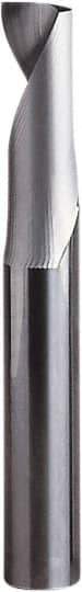 Seco - 6mm, 20mm LOC, 6mm Shank Diam, 65mm OAL, 1 Flute, Solid Carbide Square End Mill - Single End, Uncoated, Spiral Flute, 30° Helix, Centercutting, Right Hand Cut, Right Hand Flute, Series J28 - Apex Tool & Supply