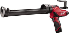 Milwaukee Tool - 1 Qt Half Barrel Battery Caulk/Adhesive Applicator - Use with Quart Pack Material - Apex Tool & Supply