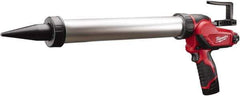 Milwaukee Tool - 20 oz Full Barrel Battery Caulk/Adhesive Applicator - Use with 20 oz Sausage Pack Material Containers - Apex Tool & Supply