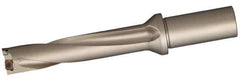 Sumitomo - 143mm Max Drill Depth, 5xD, 28mm Diam, Indexable Insert Drill - 2 Inserts, 32mm Shank Diam, Whistle Notch Shank - Apex Tool & Supply