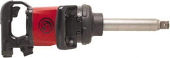 Chicago Pneumatic - 1" Drive, 5,160 RPM, 2,150 Ft/Lb Torque Impact Wrench - D-Handle, 10 CFM, 90 psi, 1/2" NPT Inlet - Apex Tool & Supply