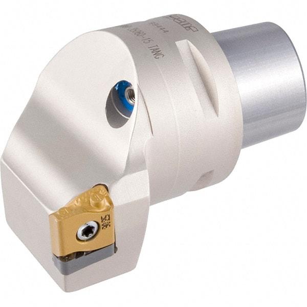 Iscar - Right Hand Cut, Size C5, LNMX Insert Compatiblity, External Modular Turning & Profiling Cutting Unit Head - 35mm Ctr to Cutting Edge, 60mm Head Length, Through Coolant, Series Heliturn - Apex Tool & Supply