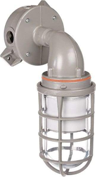 Hubbell Killark - 120 to 277 VAC, 16 Watt, LED Hazardous Location Light Fixture - Corrosion, Dirt, Dust, Heat, Moisture & Vibration Resistant, Aluminum Housing - Apex Tool & Supply