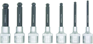 7PC BALL END BIT SET W/SOCKETS - Apex Tool & Supply