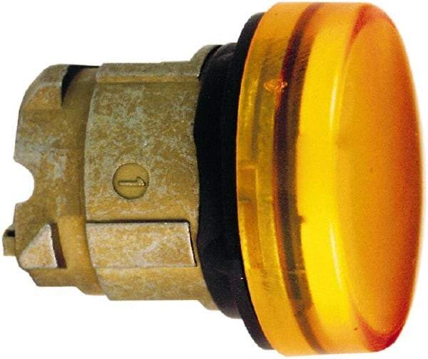 Schneider Electric - Orange Lens Pilot Light - Round Lens, Shock Resistant, Vibration Resistant, Water Resistant - Apex Tool & Supply