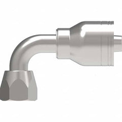 Eaton - Hydraulic Hose Fittings & Couplings Type: Female JIC Swivel, 90 Degree Elbow Hose Diameter: 3/4 (Inch) - Apex Tool & Supply