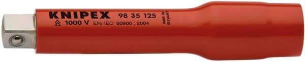 Knipex - 3/8" Drive Insulated Socket Extension - 5" OAL - Apex Tool & Supply