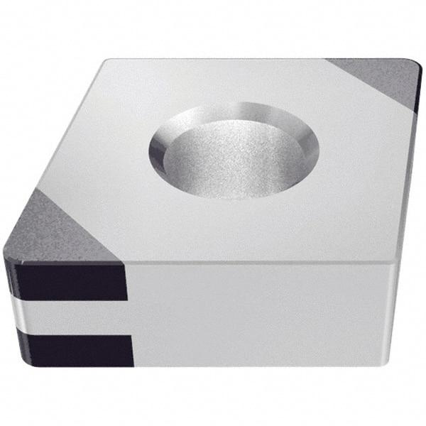 Iscar - CNGA432 M4 Grade IB10HC PCBN Turning Insert - TiN Finish, 80° Diamond, 1/2" Inscr Circle, 3/16" Thick, 1/32" Corner Radius - Apex Tool & Supply