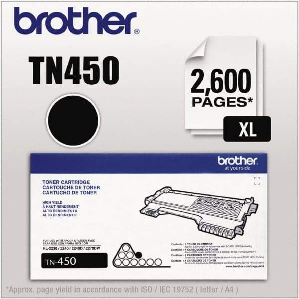 Brother - Black Toner Cartridge - Use with Brother DCP-7055, 7055W, 7060D, 7065DN, HL-2220, 2230, 2240, 2240D, 2270DW, 2275DW, 2280DW, intelliFAX-2840, 2940, MFC-7240, 7360N, 7365DN, 7460DN, 7860DW - Apex Tool & Supply