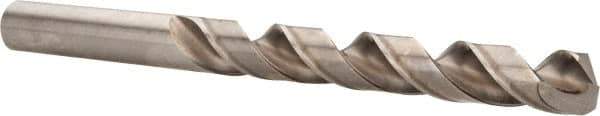 Hertel - 12mm 135° Cobalt Jobber Drill - Bright Finish, Spiral Flute, 5.9449" OAL, Split Point - Apex Tool & Supply
