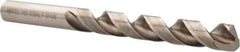 Hertel - 11.5mm 135° Cobalt Jobber Drill - Bright Finish, Spiral Flute, 5.5906" OAL, Split Point - Apex Tool & Supply