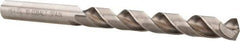 Hertel - 10mm 135° Cobalt Jobber Drill - Bright Finish, Spiral Flute, 5.2362" OAL, Split Point - Apex Tool & Supply