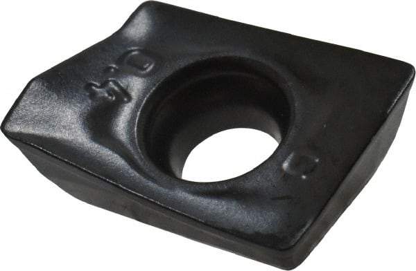 Walter - ADMT080304 G56 Grade WKP35S Carbide Milling Insert - TiCN/Al2O3 Finish, 0.1319" Thick, 0.4mm Corner Radius - Apex Tool & Supply