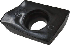 Walter - ADMT080304 G56 Grade WKP35S Carbide Milling Insert - TiCN/Al2O3 Finish, 0.1319" Thick, 0.4mm Corner Radius - Apex Tool & Supply