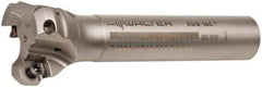 Walter - 3/4" Cut Diam, 8mm Max Depth of Cut, 3/4" Shank Diam, 8" OAL, Indexable Square Shoulder End Mill - AD.T 0803.. Inserts, Cylindrical Shank, 90° Lead Angle - Apex Tool & Supply