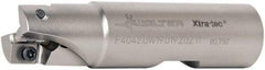 Walter - 3/4" Cut Diam, 11mm Max Depth of Cut, 3/4" Shank Diam, 3.061" OAL, Indexable Square Shoulder End Mill - AD.T 1204.. Inserts, Weldon Shank, 90° Lead Angle - Apex Tool & Supply