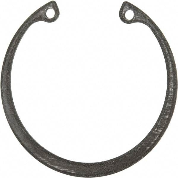 Rotor Clip - 0.05" Thick, Phosphate Finish, Steel Snap Internal Retaining Ring - 0.056" Groove Width, 0.047" Groove Depth, 1.594" Groove Diam, Grade 1060-1090 - Apex Tool & Supply