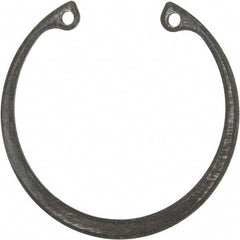 Rotor Clip - 0.05" Thick, Phosphate Finish, Steel Snap Internal Retaining Ring - 0.056" Groove Width, 0.047" Groove Depth, 1.594" Groove Diam, Grade 1060-1090 - Apex Tool & Supply