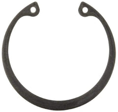 Rotor Clip - 0.062" Thick, Phosphate Finish, Steel Snap Internal Retaining Ring - 0.068" Groove Width, 0.054" Groove Depth, 1.858" Groove Diam, Grade 1060-1090 - Apex Tool & Supply