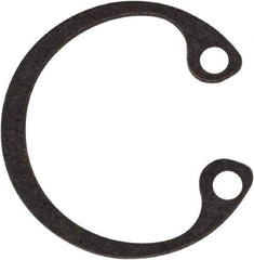 Rotor Clip - 0.015" Thick, Phosphate Finish, Steel Snap Internal Retaining Ring - 0.02" Groove Width, 0.009" Groove Depth, 0.33" Groove Diam, Grade 1060-1090 - Apex Tool & Supply