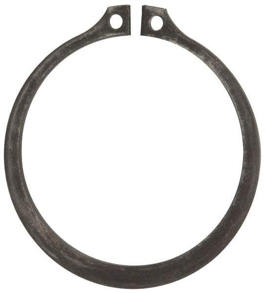 Rotor Clip - 2.239" Groove Diam, 2-3/8" Shaft Diam, Phosphate Steel, Snap External Retaining Rings - 0.086" Groove Width, 0.068" Groove Depth, 0.078" Ring Thickness, Grade 1060-1090 - Apex Tool & Supply