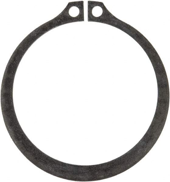 Rotor Clip - 1.886" Groove Diam, 2" Shaft Diam, Phosphate Steel, Snap External Retaining Rings - 0.068" Groove Width, 0.057" Groove Depth, 0.062" Ring Thickness, Grade 1060-1090 - Apex Tool & Supply