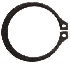 Rotor Clip - 63/64" Shaft Diam, 0.926" Groove Diam, Spring Steel External SH Style Retaining Ring - Apex Tool & Supply