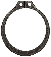 Rotor Clip - 1.118" Groove Diam, 1-3/16" Shaft Diam, Phosphate Steel, Snap External Retaining Rings - 0.056" Groove Width, 0.035" Groove Depth, 0.05" Ring Thickness, Grade 1060-1090 - Apex Tool & Supply