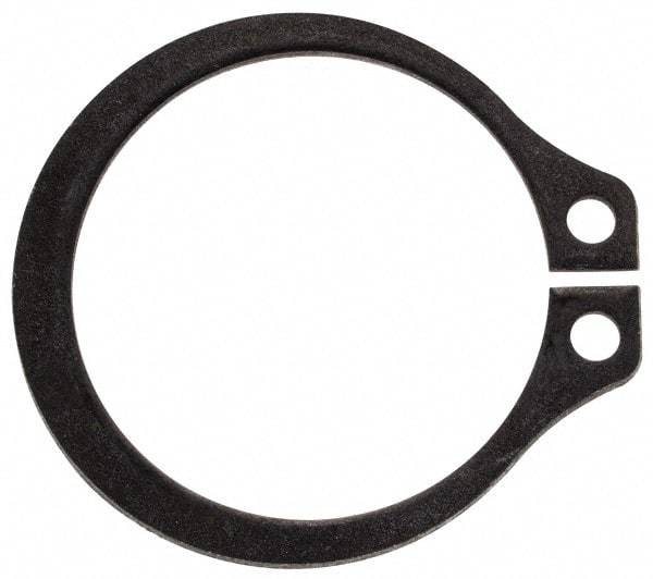 Rotor Clip - 0.882" Groove Diam, 15/16" Shaft Diam, Phosphate Steel, Snap External Retaining Rings - 0.046" Groove Width, 0.028" Groove Depth, 0.042" Ring Thickness, Grade 1060-1090 - Apex Tool & Supply