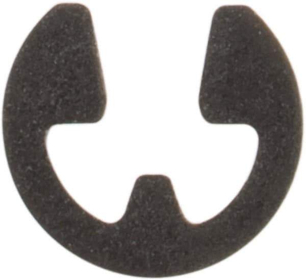 Rotor Clip - 0.052" Groove Diam, 1/16" Shaft Diam, Phosphate Steel, E Style External Retaining Rings - 0.012" Groove Width, 0.005" Groove Depth, 0.01" Ring Thickness, Grade 1060-1090 - Apex Tool & Supply