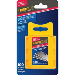 Rapid Edge - Knife Blades Type: Utility Knife Blade Material: Carbon Steel - Apex Tool & Supply