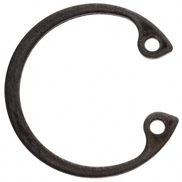 Rotor Clip - 0.035" Thick, Phosphate Finish, Steel Snap Internal Retaining Ring - 0.039" Groove Width, 0.023" Groove Depth, 0.796" Groove Diam, Grade 1060-1090 - Apex Tool & Supply