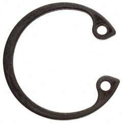 Rotor Clip - 0.035" Thick, Phosphate Finish, Steel Snap Internal Retaining Ring - 0.039" Groove Width, 0.023" Groove Depth, 0.796" Groove Diam, Grade 1060-1090 - Apex Tool & Supply