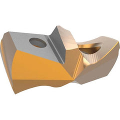 Allied Machine and Engineering - 17.2mm Diam 140° Seat Size 17 Spade Drill Insert - Apex Tool & Supply