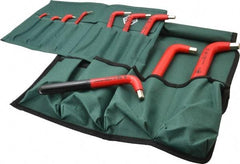 Wiha - 10 Piece Insulated L-Key Hex Key Set - Hex Range 1.5 to 12mm - Apex Tool & Supply