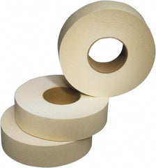 Ability One - 3" x 120 Yd Beige Rubber Adhesive Packaging Tape - Paper Backing, 2.2 mil Thick, Series Industrial Grade - Apex Tool & Supply