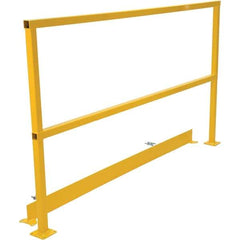 Vestil - 4" Long x 42" High, Steel Square Handrails - Apex Tool & Supply