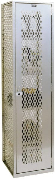 Hallowell - 1 Door, 1 Tier, Welded Locker - Apex Tool & Supply