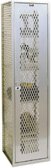 Hallowell - 1 Door, 1 Tier, Welded Locker - Apex Tool & Supply