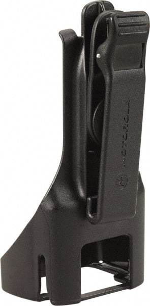 Motorola - Two Way Radio Plastic Replacement Holster - 2 Inch Wide x 2 Inch Deep x 4-3/4 Inch High, Use With Motorola RM Series Radio - Apex Tool & Supply