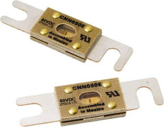 Value Collection - 200 Amp, 75 VAC & 48 VDC, Fast Acting Automotive Fuse - 3.18" Long, Littlefuse CNN200 - Apex Tool & Supply