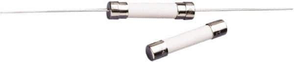Value Collection - 250 VAC, 5 Amp, Time Delay Miniature Glass/Ceramic Fuse - 1-1/4" OAL, 1/4" Diam - Apex Tool & Supply