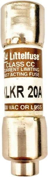 Value Collection - 600 VAC, 20 Amp, Fast-Acting Semiconductor/High Speed Fuse - 1-1/2" OAL, 200 (RMS Symmetrical) kA Rating, 13/32" Diam - Apex Tool & Supply