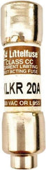 Value Collection - 600 VAC, 20 Amp, Fast-Acting Semiconductor/High Speed Fuse - 1-1/2" OAL, 200 (RMS Symmetrical) kA Rating, 13/32" Diam - Apex Tool & Supply