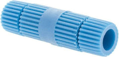 Value Collection - 16 to 14 AWG Compatible, Nylon Fully Insulated, Crimp-On Butt Splice Terminal - 2 Wire Entries, Brass Contacts, Blue - Apex Tool & Supply