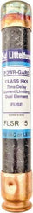 Value Collection - 300 VDC, 600 VAC, 15 Amp, Time Delay General Purpose Fuse - 200 kA Rating - Apex Tool & Supply